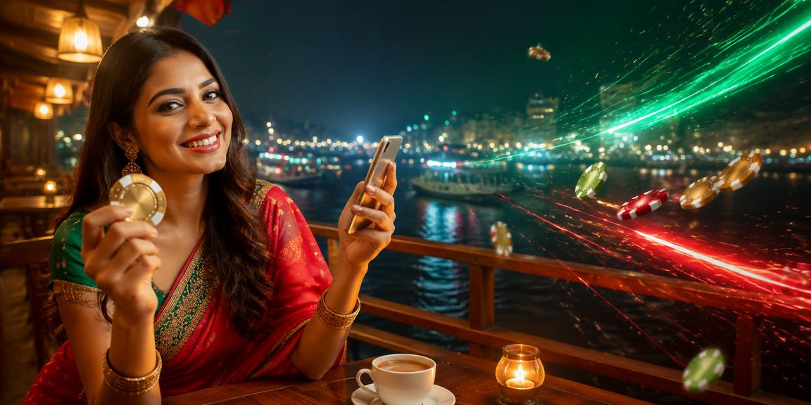 ঢাকার মোবাইল ক্যাসিনো লাল সবুজ থিমে